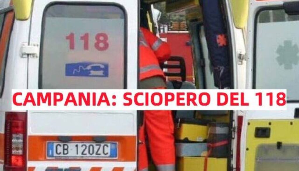 sciopero 118